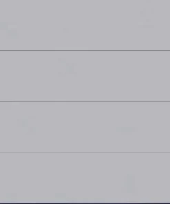 Ideal Door® Modern Flush 9' X 7' Gray Insulated Garage Door (R-Value 6.5)