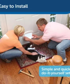 PetSafe® 7-1/8" X 7-1/2" Big Cat Door -SCHLAGE Sales Store HPA11 10888 PT03