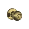 Dexter By Schlage Dexter® By Schlage® Corona Antique Brass Entry Door Knob -SCHLAGE Sales Store J54 CNA609 EXT SL