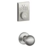Dexter By Schlage Dexter® By Schlage® Corona Stainless Steel Door Knob And Keypad Door Deadbolt -SCHLAGE Sales Store JDE265 SUT630 CNA EXT SL