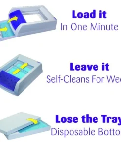 PetSafe® ScoopFree® Standard Cat Litter Box Tray Refills With Premium Blue Non Clumping Crystals - 1 Pack -SCHLAGE Sales Store Load Leave Lose