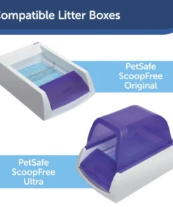 PetSafe® ScoopFree® Standard Purple Self-Cleaning Cat Litter Box Privacy Hood -SCHLAGE Sales Store PAC00 14228 PT02