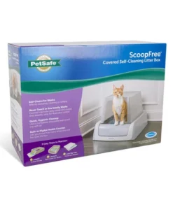 PetSafe® ScoopFree® Hooded Self-Cleaning Cat Litter Box -SCHLAGE Sales Store PAL00 16806 PT07