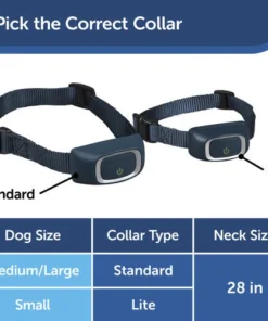 PetSafe® Lite Rechargeable Bark Dog Collar -SCHLAGE Sales Store PBC00 16446 PT05