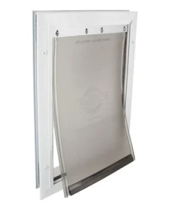 PetSafe® Freedom 8.25" X 12.25" Medium Premium White Aluminum Pet Door