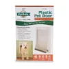 PetSafe® 8.12" X 12.25" Medium Premium White Plastic Pet Door