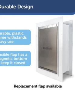PetSafe® 10" X 15" Large Wall Entry Pet Door -SCHLAGE Sales Store PPA00 16944 PT02
