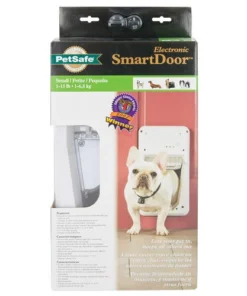 PetSafe® SmartDoor Small White Electronic Pet Door - 5.5" X 7.75" -SCHLAGE Sales Store PPA11 10711SmartDoorPackaging
