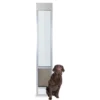 PetSafe® 76-3/4"-81" Adjustable Large/Tall Deluxe Satin Patio Panel Pet Door -SCHLAGE Sales Store PPA11 13122 MAIN