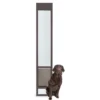 PetSafe® 76-3/4"-81" Adjustable Large/Tall Deluxe Bronze Patio Panel Pet Door -SCHLAGE Sales Store PPA11 13131 MAIN