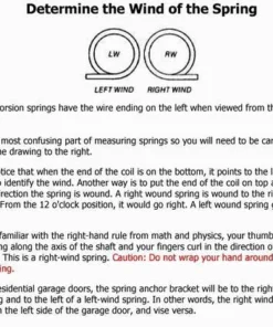 Ideal Door® Overhead Garage Door Left-Winding Unit For EZ-SET® Torsion Spring 7 Ideal Door® Overhead Garage Door Left-Winding Unit For EZ-SET® Torsion Spring -SCHLAGE Sales Store SpringWindcopy 1