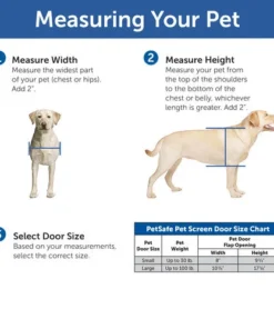 PetSafe® Large Pet Screen Door -SCHLAGE Sales Store ZPA11 16492 5