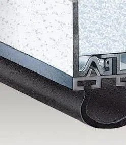 Ideal Door® 3-1/2"W X 9' 2" Long Replacement Bottom Weatherstrip For Steel Garage Doors -SCHLAGE Sales Store feature weatherseal